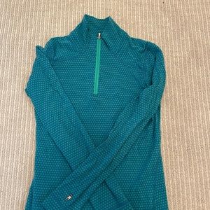 Smartwool mid layer quarter zip